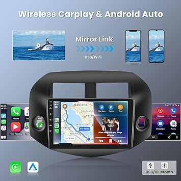 Dash Camera-Rimoody-2+64G Android Car Radio Stereo for Toyota RAV4 2006 2007 2008 2009 2010 2011 2012 with Wireless Carplay Android Auto-10.1” Touchscreen Bluetooth GPS WiFi Mirror Link FM/RDS EQ AHD Backup Camera SWC 2 Dash Camera-Rimoody-2+64G Android Car Radio Stereo for Toyota RAV4 2006 2007 2008 2009 2010 2011 2012 with Wireless Carplay Android Auto-10.1'' Touchscreen Bluetooth GPS WiFi Mirror Link FM/RDS EQ AHD Backup Camera SWC - Image 2