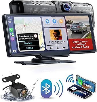 Dash Camera-BlackboxMyCar-BlackboxMyCar S-Drive 10.26″ Android Auto and Apple CarPlay Display with 1080p Front Dashcam- 1080p Backup Camera for Car Dash Camera-BlackboxMyCar-BlackboxMyCar S-Drive 10.26" Android Auto and Apple CarPlay Display with 1080p Front Dashcam- 1080p Backup Camera for Car