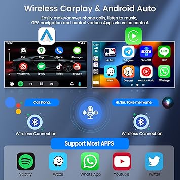 Dash Camera-Hikity-Car Radio for Chevrolet Chevy Camaro 2008-2015- Car Stereo Wireless Carplay Android Auto 3 Dash Camera-Hikity-Car Radio for Chevrolet Chevy Camaro 2008-2015- Car Stereo Wireless Carplay Android Auto - Image 3
