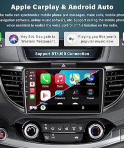 Dash Camera-Loddery-10.1 Inch Android 13 Car Stereo Radio for Honda CRV 2012 2013 2014 2015 2016 Touch Screen with Carplay & Android Auto GPS Bluetooth Wi-FI/Steering Wheel Control/AHD Camera/Car Stereo Radio [2GB+32GB] 2