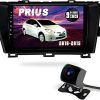 Dash Camera-B&DOG XSIN-Car Stereo Radio Android Navigation for Toyota Prius 2010 2011 2012 2013 2014 2015 Radio-9inch IPS HD Touch Screen