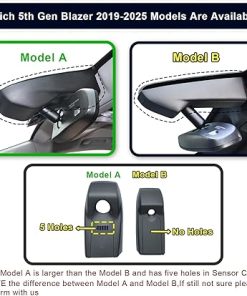 Dash Camera-mangoal-4K Dash Cam Custom fit for Chevy 5th Gen Blazer 2019-2025 (Model A)- Model A & Model B Have Same Models Years but Vehicle Sensor Cover are Different 2