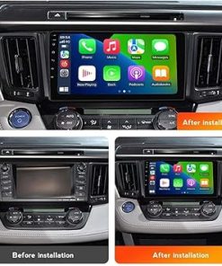 Dash Camera-MekedeTech-MekedeTech Android Car Radio Stereo GPS Navigation for Toyota RAV4 2013-2018 Head Unit-1280 * 720 Resolution Touch Screen Upgrade with 4G LTE Wireless CarPlay/Android Auto 2