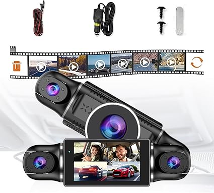 Dash Camera-Generic-2025 New 64g Enesy Car Dash Cam- Wireless Wifienesy Front and Rear Dash Camera Dash Camera-Generic-2025 New 64g Enesy Car Dash Cam- Wireless Wifienesy Front and Rear Dash Camera
