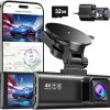 Dash Camera-REDTIGER-REDTIGER Dash Cam Front Rear- 4K/2.5K Full HD Dash Camera for Cars