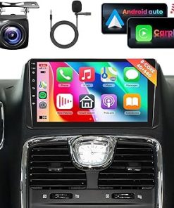 Dash Camera-VECHTEL-[8 CORE 6G+128G] Car Radio for Dodge Grand Caravan 2011-2020 / for Chrysler Grand Voyager 2011-2015 with Wireless Carplay/Android Auto- Android 13 IPS Car Stereo