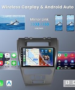 Dash Camera-Rimoody-2G+64G Android Car Stereo for Ford Fusion Mondeo Mustang 2009-2012-Wireless Carplay Android Auto Car Radio 2