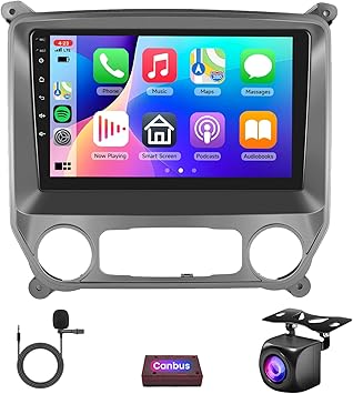 Dash Camera-Rimoody-2+64G Android Car Stereo Radio for Chevrolet Silverado GMC Sierra 2014-2018 Wireless Carplay Android Auto- 10.1” Touch Screen Head Unit with Bluetooth GPS WIFI Mirror Link FM/RDS EQ Backup Camera SWC Dash Camera-Rimoody-2+64G Android Car Stereo Radio for Chevrolet Silverado GMC Sierra 2014-2018 Wireless Carplay Android Auto- 10.1'' Touch Screen Head Unit with Bluetooth GPS WIFI Mirror Link FM/RDS EQ Backup Camera SWC