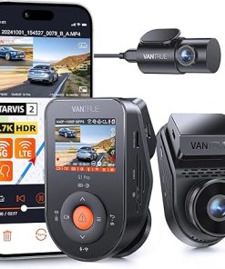 Dash Camera-VANTRUE-Vantrue S1 Pro 2.7K Dual Dash Cam Front and Rear- 5G WiFi 60FPS Hidden Dash Camera w/HDR Night Vision