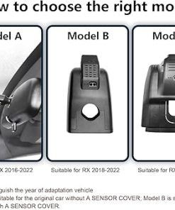 Dash Camera-mangoal-4K Dash Cam Custom Custom for Lexus RX 2023 2024 2025 (Model C)-RX350 RX350h RX500h Premium Luxury F Sport 2