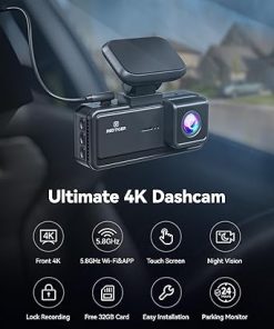 Dash Camera-REDTIGER-REDTIGER 4K Dash Cam- 5.8GHz WiFi App Control Dash Camera for Cars 2