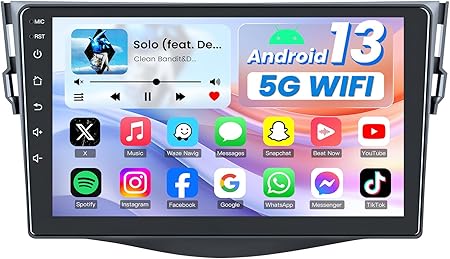 Dash Camera-Fortdows-5G WiFi Upgrade Car Radio for Toyota RAV4 2007 2008 2009 2010 2011 2012: 9 inch 1280 * 800 HD Touchscreen Stereo with Wireless Carplay Android Auto 1080P Backup Camera Bluetooth DSP GPS SWC FM Dash Camera-Fortdows-5G WiFi Upgrade Car Radio for Toyota RAV4 2007 2008 2009 2010 2011 2012: 9 inch 1280 * 800 HD Touchscreen Stereo with Wireless Carplay Android Auto 1080P Backup Camera Bluetooth DSP GPS SWC FM