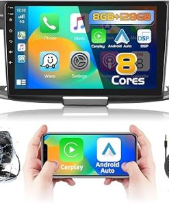 Dash Camera-podofo-Podofo [8+128G 8 Core] Car Stereo Radio for Honda Accord 9th 2.4L 2013-2015 with Wireless CarPlay Android Auto 10.1″ Touch Screen Bluetooth 5.0 Audio with GPS Mirror Link WiFi FM AM RDS Backup Camera
