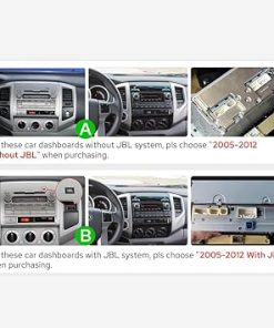 Dash Camera-JOYING-JOYING Car Radio for Toyota Tacoma 2005-2015 Android 12 Car Stereo 9 Inch Head Unit 8GB+128GB with Wireless Carplay Android Auto Mirror Link GPS Navigation Bluetooth 5.0 HDMI Output(JY-TZ187N8) 2