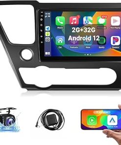 Dash Camera-Leadfan-Leadfan Car Stereo Radio for Honda Civic 2013 2014 2015 2016 2017 with Wireless CarPlay Android Auto- 9” Touchscreen in-Dash Bluetooth WiFi GPS Navigation SWC MirrorLink Units Backup Camera Dash Camera-Leadfan-Leadfan Car Stereo Radio for Honda Civic 2013 2014 2015 2016 2017 with Wireless CarPlay Android Auto- 9” Touchscreen in-Dash Bluetooth WiFi GPS Navigation SWC MirrorLink Units Backup Camera