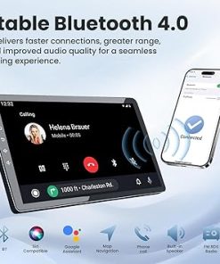 Dash Camera-Jufodrca-Car Stereo for Toyota Tacoma 2005-2015: (2+64G) 9 Inch HD Touchscreen Car Radio with Carplay/Android Auto GPS Navigation – 1280 * 800 Backup Camera FM SWC 5GWIFI 2