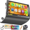 Dash Camera-aoonav-13.6 Inch Android 13 Car Stereo Radio Upgrade for Toyota 4Runner 2009-2018 Multimedia Video Player GPS Navigation 1080P Touch Screen Carplay WiFi Bluetooth Head Unit Replacement 5