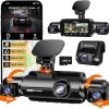 Dash Camera-Neideso-360° Dash Cam Front and Rear Inside- 4 Channel FHD 4 * 1080P