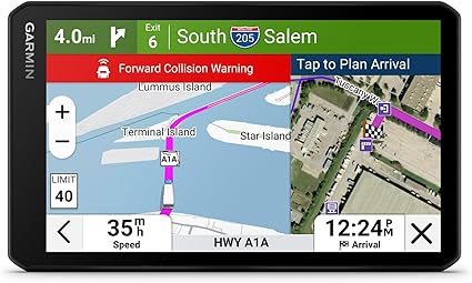 Dash Camera-Garmin-Garmin dēzlCam™ OTR725 High-Res 7” GPS Truck Navigator with Built-in 1080P HD Dash Cam- Automatic Incident Recording 3 Dash Camera-Garmin-Garmin dēzlCam™ OTR725 High-Res 7” GPS Truck Navigator with Built-in 1080P HD Dash Cam- Automatic Incident Recording - Image 3