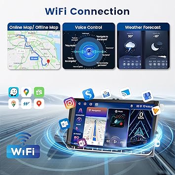 Dash Camera-podofo-4G+64G Car Radio Stereo with Wireless CarPlay Android Auto- 9 Inch IPS Android 13 GPS WiFi Bluetooth DSP Audio Touch Screen Head Unit for VW Passat Jetta Tiguan Golf MK5 MK6 T5 EOS Polo 3 Dash Camera-podofo-4G+64G Car Radio Stereo with Wireless CarPlay Android Auto- 9 Inch IPS Android 13 GPS WiFi Bluetooth DSP Audio Touch Screen Head Unit for VW Passat Jetta Tiguan Golf MK5 MK6 T5 EOS Polo - Image 3