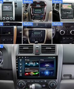 Dash Camera-KSPIV-4G+64G 10.1 Inch Android 13 Car Stereo Touch Screen with Carplay & Android Auto- Double Din Car Radio Built-in BT 2