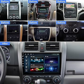 Dash Camera-KSPIV-4G+64G 10.1 Inch Android 13 Car Stereo Touch Screen with Carplay & Android Auto- Double Din Car Radio Built-in BT 2 Dash Camera-KSPIV-4G+64G 10.1 Inch Android 13 Car Stereo Touch Screen with Carplay & Android Auto- Double Din Car Radio Built-in BT - Image 2