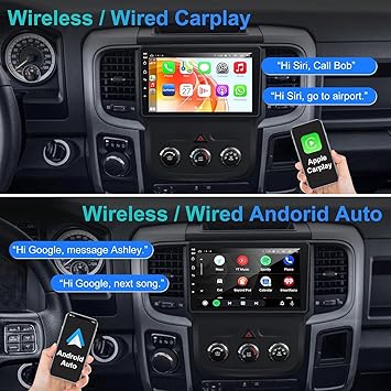Dash Camera-Inexaccessories-Android 12 Car Stereo for Dodge RAM 1500/2500/3500 2013-2018 2+32G- 9 Inch IPS Touch Screen Car Radio with Wireless Carplay&Android Auto 2 Dash Camera-Inexaccessories-Android 12 Car Stereo for Dodge RAM 1500/2500/3500 2013-2018 2+32G- 9 Inch IPS Touch Screen Car Radio with Wireless Carplay&Android Auto - Image 2