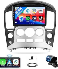 Dash Camera-SIXWIN-SIXWIN Android Car Stereo for Hyundai Starex/H1 2007-2015 M/C with Wireless CarPlay Android Auto Mirror Link 2G+64G 9 Inch Touchscreen Bluetooth GPS Navigation WiFi FM Backup Camera MIC