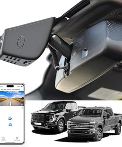 Dash Camera-mangoal-F150 Dash Cam 4K Custom fit for Ford F150 2018-2025 F250/F350 Super Duty 2020-2025 XLT Lariat King Ranch Tremor Raptor Limited Platinum(Model A)- UHD 2160P Video