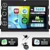 Dash Camera-podofo-Podofo [2+64G] Wireless Apple Carplay Android Auto Car Stereo for Honda CRV 2002-2006-9 Inch Touchscreen Car Radio Receiver with Bluetooth/GPS Navigation/FM&RDS Radio/Mirror Link/SWC+Backup Camera 5