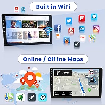 Dash Camera-Hikity-Car Stereo for Subaru Forester Impreza WRX STI 2008 2009 2010 2011 2012- 9 inch 1+32G Android 13 Touchscreen Car Radio with Mirror Link GPS WiFi Bluetooth FM RDS Radio Hands-Free 3 Dash Camera-Hikity-Car Stereo for Subaru Forester Impreza WRX STI 2008 2009 2010 2011 2012- 9 inch 1+32G Android 13 Touchscreen Car Radio with Mirror Link GPS WiFi Bluetooth FM RDS Radio Hands-Free - Image 3