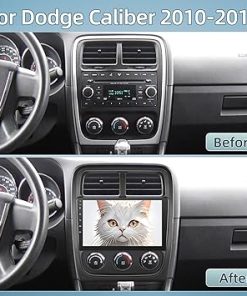 Dash Camera-EKAT-Car Stereo for Dodge Caliber 2010-2012 – 9 Inch 2+64G Android Touchscreen Radio with Wireless Carplay and Android Auto- WiFi/GPS/SWC + AHD Backup Camera 2
