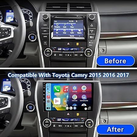 Dash Camera-BINIZE-BINIZE Android 13 Car Stereo Radio Compatible with Toyota Camry 2015 2016 2017 Wireless Carplay&Android Auto- 10 Inch Touchscreen Bluetooth GPS Navigation 3 Dash Camera-BINIZE-BINIZE Android 13 Car Stereo Radio Compatible with Toyota Camry 2015 2016 2017 Wireless Carplay&Android Auto- 10 Inch Touchscreen Bluetooth GPS Navigation - Image 3