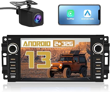 Dash Camera-AWESAFE-AWESAFE Android Car Stereo for Jeep Wrangler Radio Chrysler Dodge Ram 1500 with Wireless Carplay- 7 Inch Touch Screen for Jeep Car Radio with WiFi GPS Navigation FM Radio + Backup Camera Dash Camera-AWESAFE-AWESAFE Android Car Stereo for Jeep Wrangler Radio Chrysler Dodge Ram 1500 with Wireless Carplay- 7 Inch Touch Screen for Jeep Car Radio with WiFi GPS Navigation FM Radio + Backup Camera