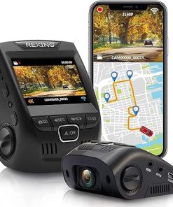 Dash Camera-REXING-Rexing V1GW-4K Ultra HD Car Dash Cam w/Built-in GPS Logger- 2.4″ LCD Screen