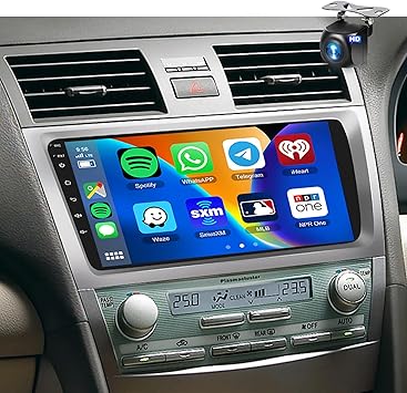 Dash Camera-METEESER-2+64G for Toyota Camry 2006-2011 Car Radio with Wireless Carplay/Android Auto-Android Car Stereo 9 Inch Touch Screen GPS Navigation WiFi Bluetooth FM/RDS Mirror Link SWC Backup Camera Dash Camera-METEESER-2+64G for Toyota Camry 2006-2011 Car Radio with Wireless Carplay/Android Auto-Android Car Stereo 9 Inch Touch Screen GPS Navigation WiFi Bluetooth FM/RDS Mirror Link SWC Backup Camera
