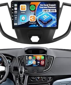 Dash Camera-OiLiehu-Android 13 Car Stereo for Ford Transit Tourneo Custom 2013-2019 with Wireless Apple Carplay Android Auto-9 inch Touchscreen Car Radio with WiFi GPS Navigation Bluetooth FM/RDS Radio SWC+Backup Camera