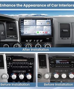 Dash Camera-Jufodrca-Android 13 Car Radio for Toyota Tundra 2007-2013 & Sequoia 2008-2018: Upgrade 10.1 Inch HD Touchscreen Stereo with Wireless Carplay Android Auto 5G Wi-Fi Bluetooth GPS SWC DSP FM Back-up Camera 2