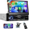 Dash Camera-ISUDAR-11.5 Inch 4+64GB Touchscreen Android 13 Car Stereo for Subaru Forester 2008-2012 Impreza 2008-2011 with Wireless CarPlay & Android Auto Car Radio- Support GPS 5