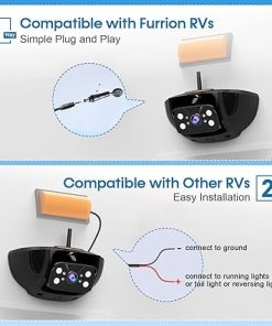 Dash Camera-WZBB-7-Inch Wireless Backup Camera for RV Trailer – HD 1080P Monitor- Night Vision 2