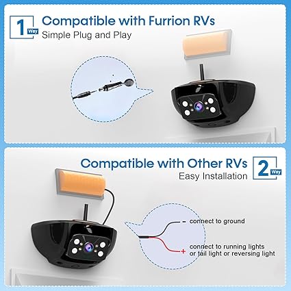 Dash Camera-WZBB-7-Inch Wireless Backup Camera for RV Trailer – HD 1080P Monitor- Night Vision 2 Dash Camera-WZBB-7-Inch Wireless Backup Camera for RV Trailer - HD 1080P Monitor- Night Vision - Image 2