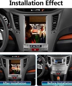 Dash Camera-OiLiehu-Android 13 Car Stereo for Subaru Outback Legacy 2010-2014 with Wireless Apple Carplay Android Auto-9.7″ HD Touch Screen Car Radio with GPS Navigation 2