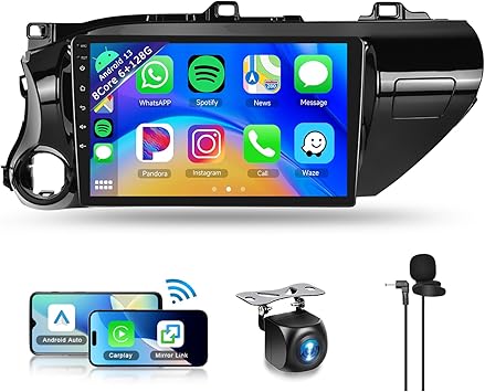 Dash Camera-METEESER-8Core 6+128G Car Radio for Toyota Hilux 2015 2016 2017 2018 2019 2020 Wireless Carplay Android Auto-10.1 inch 1280*720P IPS Touch Screen Dash Camera-METEESER-8Core 6+128G Car Radio for Toyota Hilux 2015 2016 2017 2018 2019 2020 Wireless Carplay Android Auto-10.1 inch 1280*720P IPS Touch Screen