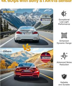 Dash Camera-GKU-GKU Dash Cam Front and Rear- 4K 60fps/4K 30fps+2.5K Dashcam 2