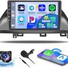 Dash Camera-Hikity-Car Radio for Honda Odyssey 2005 2006 2007 2008 2009 2010- Car Stereo Wireless Carplay Android Auto