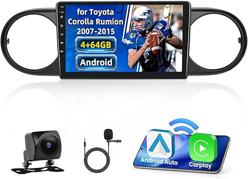 Dash Camera-Inefala-8 Core 4G+64G Inefala for Toyota Scion xB 2007-2019 Android Car Stereo Radio with Wireless Carplay&Android Auto- 9 Inch Touchscreen with GPS WiFi Bluetooth FM/RDS 32EQ DSP SWC Mic Backup Camera Dash Camera-Inefala-8 Core 4G+64G Inefala for Toyota Scion xB 2007-2019 Android Car Stereo Radio with Wireless Carplay&Android Auto- 9 Inch Touchscreen with GPS WiFi Bluetooth FM/RDS 32EQ DSP SWC Mic Backup Camera