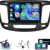 Dash Camera-VECHTEL-[8 CORE 6G+128G] for Chrysler 200 200C 200S 2015-2019 Car Radio with Wireless Carplay/Android Auto- 9 Inch Android 13 IPS Touch Screen Car Stereo