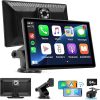 Dash Camera-ACETOP-Wireless Carplay Screen for Car- 9″ Portable Car Stereo Compatable with Aple CarPlay & Adroid Auto