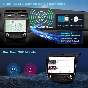 Dash Camera-XTRONS-XTRONS Android 13 Car Stereo Radio Player 10.1 Inch IPS Touch Screen GPS Navigation Built-in DSP Car Play Android Auto Bluetooth Head Unit Supports Backup Camera WiFi OBD2 DVR 4G LTE for Honda Accord 3 Dash Camera-XTRONS-XTRONS Android 13 Car Stereo Radio Player 10.1 Inch IPS Touch Screen GPS Navigation Built-in DSP Car Play Android Auto Bluetooth Head Unit Supports Backup Camera WiFi OBD2 DVR 4G LTE for Honda Accord - Image 3