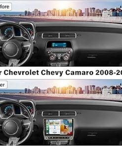 Dash Camera-Zomolither-2+64G Android 13 Car Stereo for Chevrolet Chevy Camaro 2008-2015 Bluetooth Wireless Apple Carplay Android Auto Mirror Link-9″ Touch Screen with GPS Navigation 2